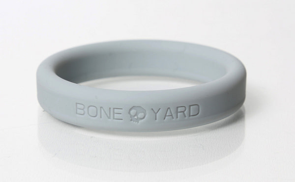 Boneyard Silicone Ring 5 Pcs Kit Grey